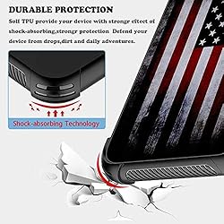 ZHEGAILIAN Case Compatible with iPhone 11,Old Flag