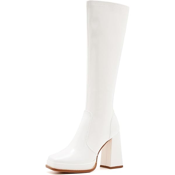 Pleaser GOGO-300 - Botas Para Mujer, Color Amarillo, Talla 45 EU