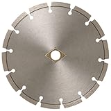 MK Diamond 159407 MK-99 10-Inch Dry or Wet Cutting Segmented Saw Blade with 5/8-Inch Arbor for Concrete and Brick