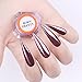 BORN PRETTY 0.5g Nail Art Rose Gold Glitter Powder Mirror Pigment Ultra Thin Iridescent Dust for manicuring and Makeup (0.5g)