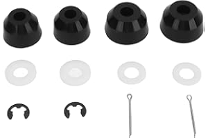Aramox Tie Rod Boot Kit, 12PCS Rubber End Replacement for BX GR
