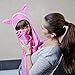 Rozeclas Baby bamboo hooded towel- 600gsm - Ultra soft super Snuggle Technology - Washcloth set - luxury bamboo 100%organic - Super absorbent and also perfect for sensitive skin - pink towel for girl