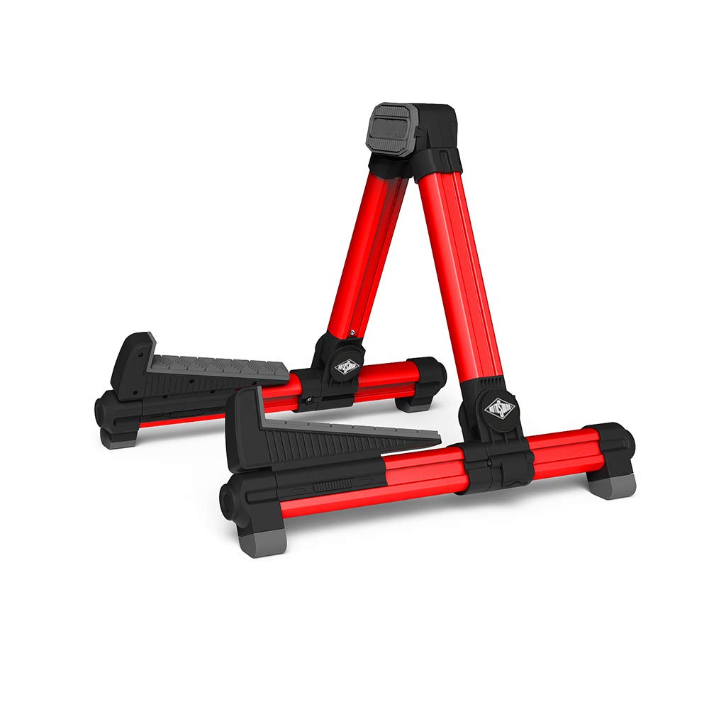 Rotosound RGS-200-RD foldable guitar stand in red