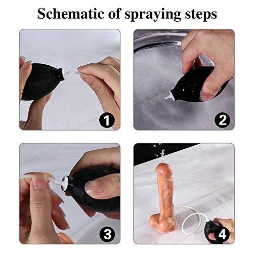 Realistico-Dildo-con-Ventosa-Reale-Pene-con-Simulazione-di-Irrorazione-Eiaculazione-24cm-King-Cock-ong-Grande-Dick-Sessuali-per-Donna-Punto-g-Massaggiatore-HJHY