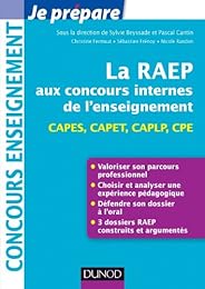 La  RAEP aux concours internes de l'enseignement