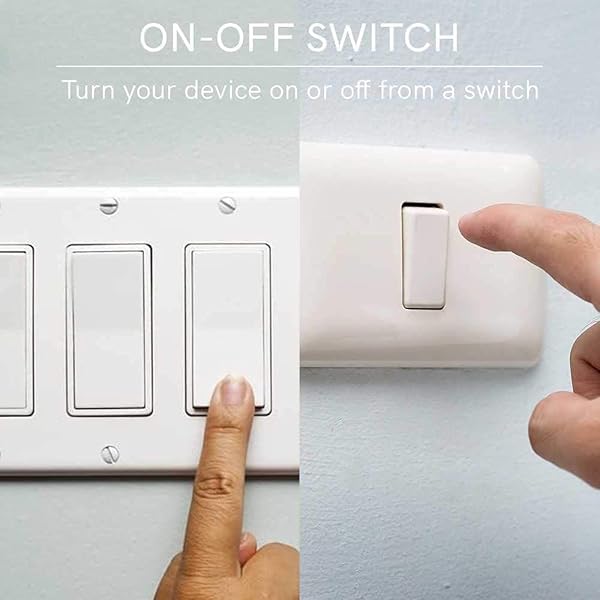 Kingled Mdulo de control de energa para un circuito de luz con interruptor conmutador en Smart WiFi Compatible con Alexa Google y Smartphone