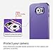 technext020 Galaxy S6 Purple Case, Galaxy S6 Case silicone protective back cover Slim Fit Samsung Galaxy S6 bumper