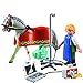 PLAYMOBIL Horse with X-Ray Technician Building Kit