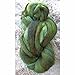 Wool Roving Hand Dyed. Super Soft BFL Combed Top Pre-Drafted for Easy Hand Spinning. Artisanal Craft Fiber ideal for Felting, Weaving, Wall Hangings and Embellishments. 1 Ounce. Bronze Green