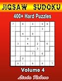 Jigsaw Sudoku 400+ Hard Puzzles Volume 4: Bored of regular Sudoku? Try your hand at Jigsaw Sudoku by 