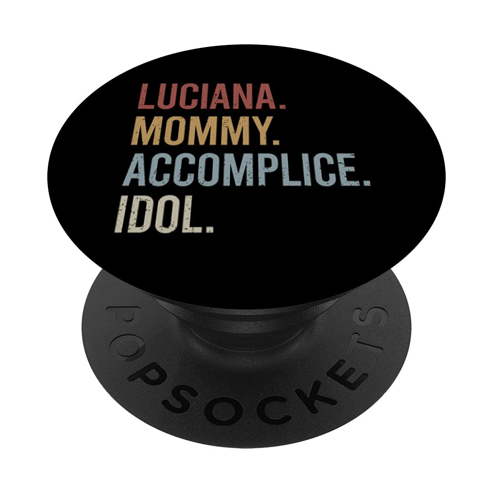 Luciana Mommy Accomplice Idol Retro Style Vintage PopSockets Swappable PopGrip