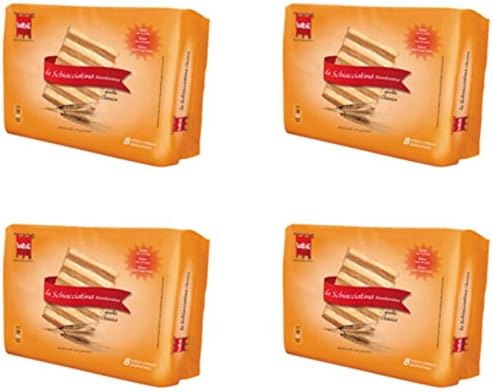 Bottoli "Schiacciatina Mantovana Classica" 8 Pieces * 10.5 Ounce (300gr) Package (Pack of 4) * [ Italian Import ]