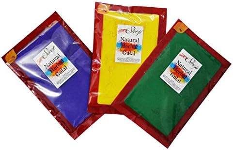 meSleep Gulaal Set (5 cm x 13.48 cm x 21.01 cm, Set of 3)