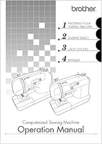 Brother CS-770 Sewing Machine Owners Instruction Manual