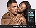 CHAMUEL MEN Anti-Aging Face Cleanser - Deep Cleaning & Exfoliating Mens Face Wash Fights Acne & Wrinkles w/Organic Rose Hip, Aloe & Glycolic Acid for Oily, Dry, Sensitive or Combination Skin, 125ml.