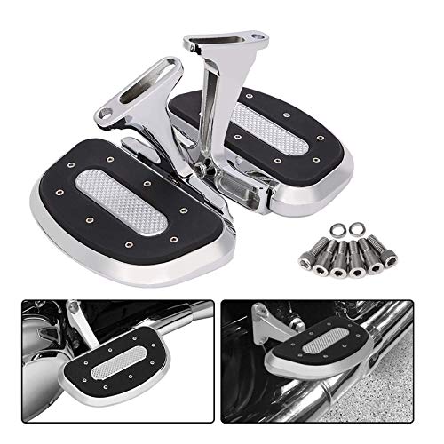 Motorcycle Passenger Floorboards Dshaped Footboards for Touring