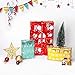 WRAPAHOLIC Chritmas Wrapping Paper - Colorful Winter Design for Holiday - 4 Rolls - 30 inch X 120 inch Per Roll