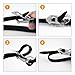 Esnow 1 Pair Toe Clips with Strap Belts Cycling MTB Road Mountain for Bicycle Pedal