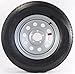 15" Silver Mod Trailer Wheel with Bias St205/75d15 Tire Mounted (5x5) Bolt Circle