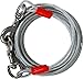 Petmate 1700-Pound Break Strength Tieout Cable, 15-Feet primary