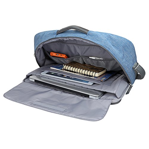 Laptop Briefcase Backpack, Evecase Water Resistant ...