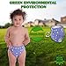ArtOfLife Baby Cloth Diapers 6 Pack with 6 Inserts Adjustable Washable and Reusable Dipaers Fitted for Baby Girls and Baby Boys