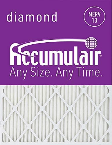 Accumulair Diamond 30x32x2 (Actual Size) MERV 13 Air Filter/Furnace Filters (2 Pack)