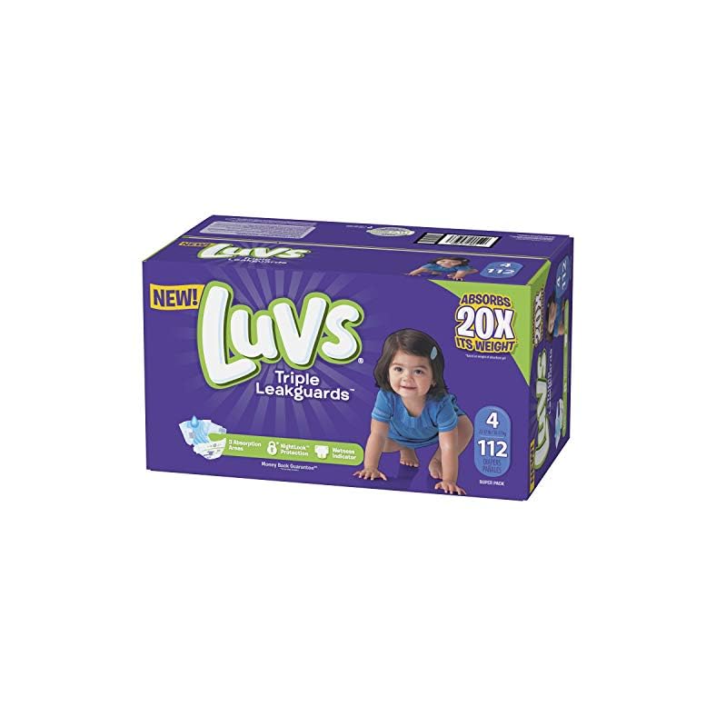 Luvs Diapers Size 4 112 Count