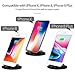 Wireless Charger Pad Stand,WABA Wireless Charger iPhone X, Fast Charging for Samsung Galaxy Note 8 S8 S8 Plus S7 Edge S7 S6 Edge Plus Note 5, Standard Charge for iPhone X, 8,8 Plus-NO AC Adaptor