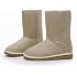 DKSUKO Women's Waterproof Snow Boots - Winter Insulated Chestnut Boots, Size 10 B(M)