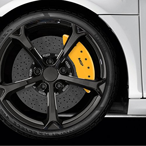 Buy Set of 4 Front and Rear Yellow MGP Caliper Covers for 2012 BMW 335i