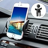 M-Better Universal Car Air Vent Mount for 1.9 - 3.7 Inch wide Smartphones and Electronic devices - Stylish Black