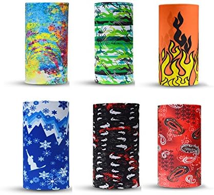 Outdoor Magic headband &amp; Multifunctional Sports Magic Scarf UV Resistence Sport Headwear 6PCS (NO.4)