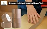 FR Enterprises Heavy Duty Brown Packing Tape 21 Rolls 48mm x 66m view 5