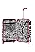 Rockland Safari Hardside Spinner Wheel Luggage, PINKZEBRA, 3-Piece Set (20/24/28)