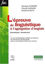 L' épreuve de linguistique à l'agrégation d'anglais