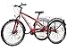 MOPHOTO Mountain Bike for Adults, 3 Wheeled 7-Speed 24 inch Mount Bikes Tricycle Featuring Shimano Drivetrain/Disc Brakes/Dual-Suspension/Adjustable Handlebarthumb 1