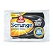 O-Cedar Scrunge Heavy-Duty Scrub Sponge | Odor-Resistant, Multi-Surface Scrubbing Sponge | Lasts 20% Longer Than Regular Sponges,6 Count (Pack of 1)