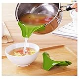 NPLE--Utility Silicone Anti-spill Soup Liquid Diversion Mouth Kitchen Gadget Supplies