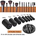 Makeup Brush Cleaner Easy Wash and Fast Dry with 8 Rubber Holders, Suitable for all Size Brushes by VASKER