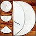 JUSLINK 30.7 inches Small White Christmas Tree Skirt
