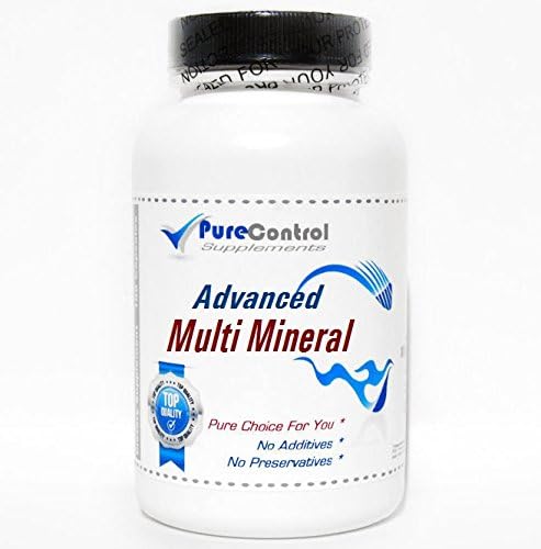 Advanced Multi Mineral // 200 Capsules // Pure // by PureControl Supplements