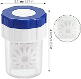 Medo 5 Pcs Contact Lens Barrel Case Cleaner, Manual Rotation view 3