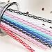 Dakoufish 12 Piece 10 Inch Reusable Plastic Thick Drinking Straws BPA Free Mason Jar Straws Transparent Small Stripe (10inch, Mix 12color)