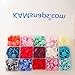 15-Color KAMsnaps Organizer Storage Container 150 Sets Size 20 (1/2
