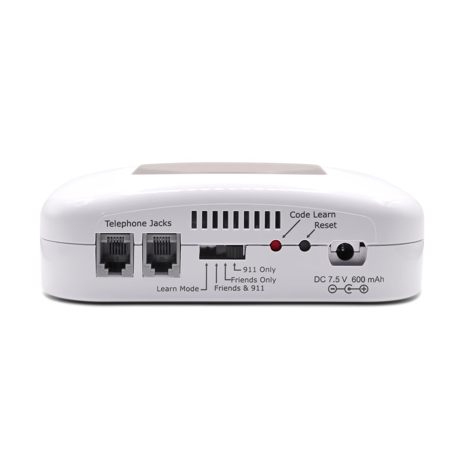Freedom Alert, Landline Personal Emergency Device, 2-Way Call with Family and Police for Home Safety, Device for Seniors and The Elderly