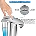 Kasonic Automatic Soap Dispenser, Touch-less Battery Operated; Water-Resistant; Infrared Motion Sensor; 17oz/500ml Large Capacity Perfect for Kitchen and Bathroom