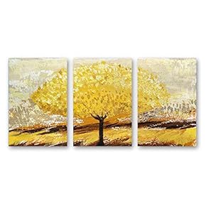 wall26 3 Panel Canvas Wall Art Abstract Pictures...