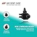 HOT NEW Car Mount for Pop-Out Phone Socket by MiniMAX – Vent Adapter - Adjustable Switch Lock Technology – Supports iPhone and Android