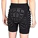 Soared 3D Protection Hip Butt EVA Paded Short Pants Protective Gear Guard Impact Pad Ski Ice Skating Snowboard Black XXS